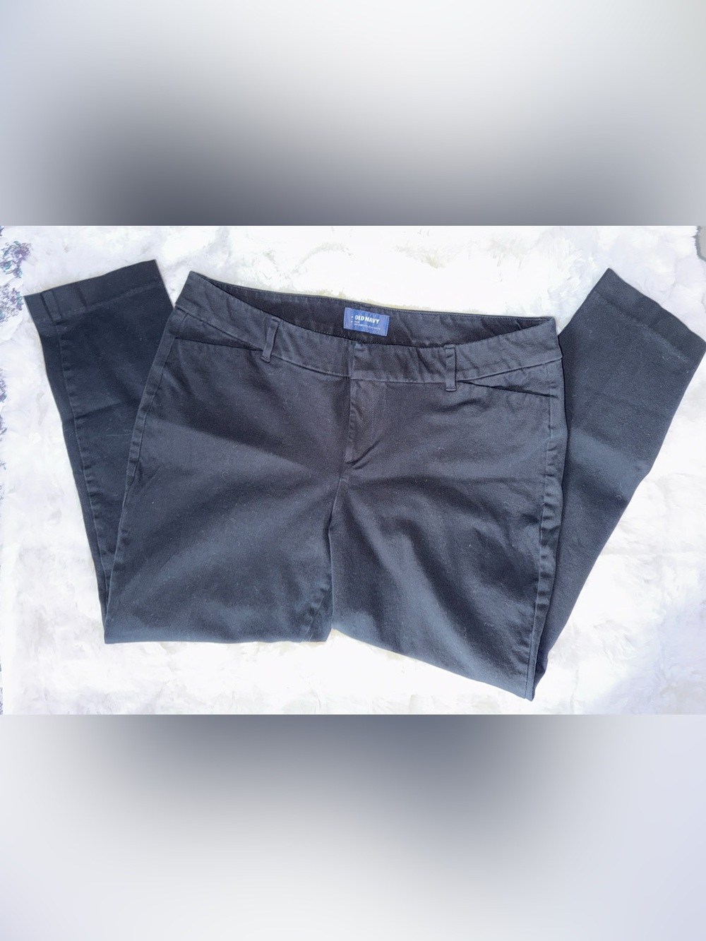 Old Navy Black Pixie Mid-Rise Pants, Size 14